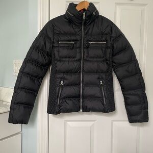 Fire+Ice Black Quilted Jacket Size 6